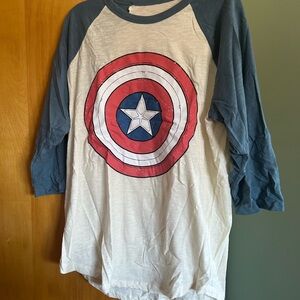 Captain America Raglan T-Shirt